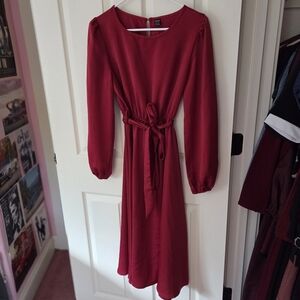 Long Silky Party Dress
